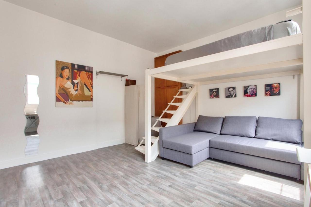 Montmartre Superbe Studio Paris Free Netflix Exteriör bild