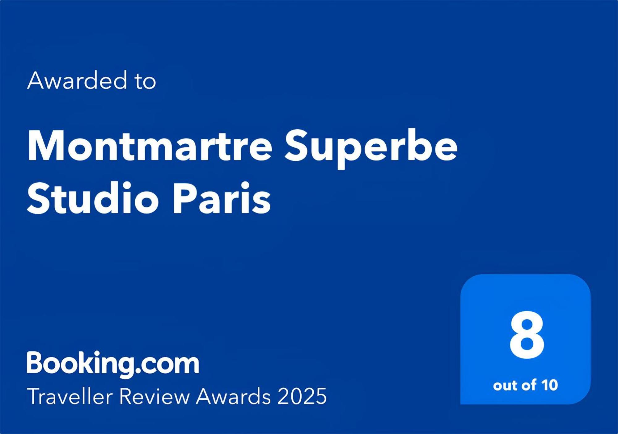 Montmartre Superbe Studio Paris Free Netflix Exteriör bild
