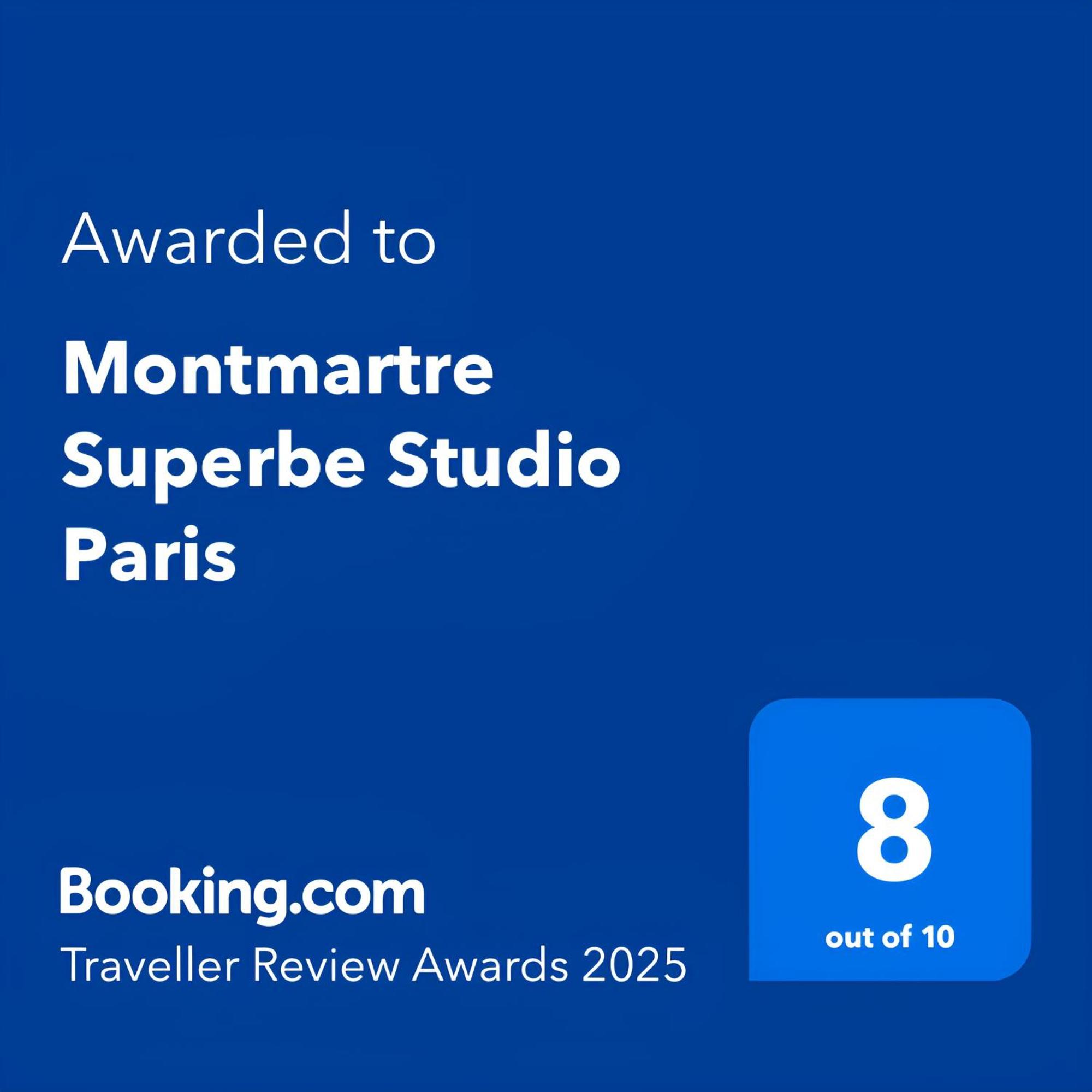 Montmartre Superbe Studio Paris Free Netflix Exteriör bild
